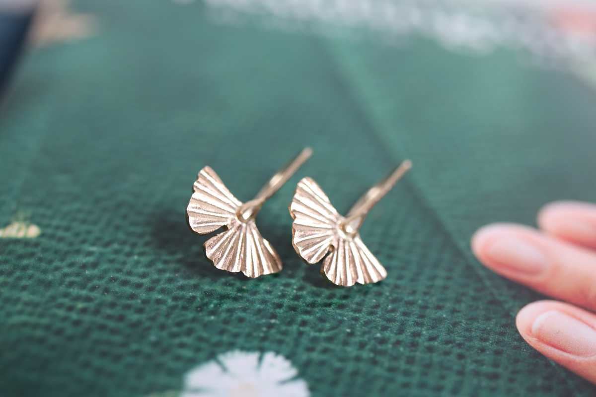 ginko earrings