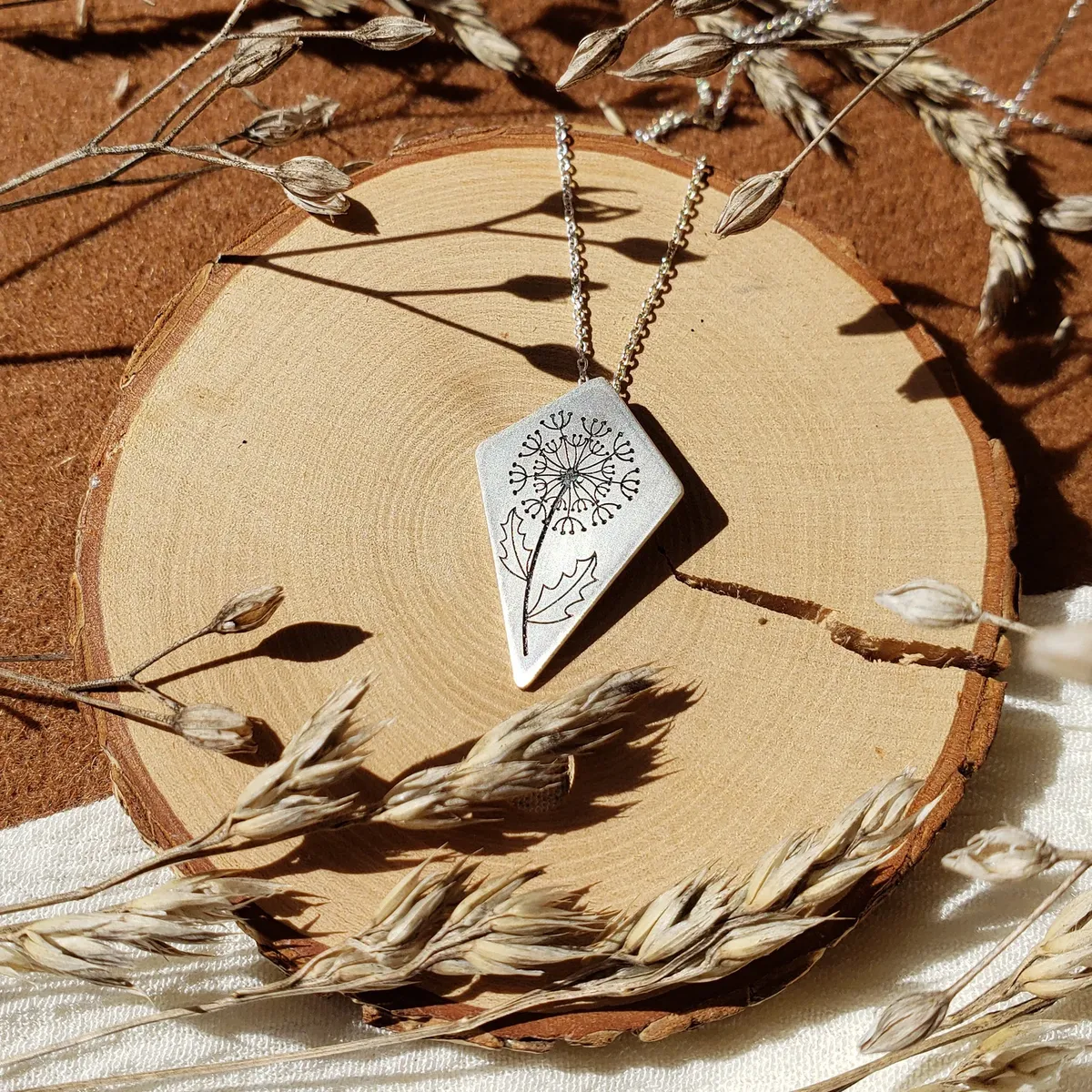 dandilion earring set