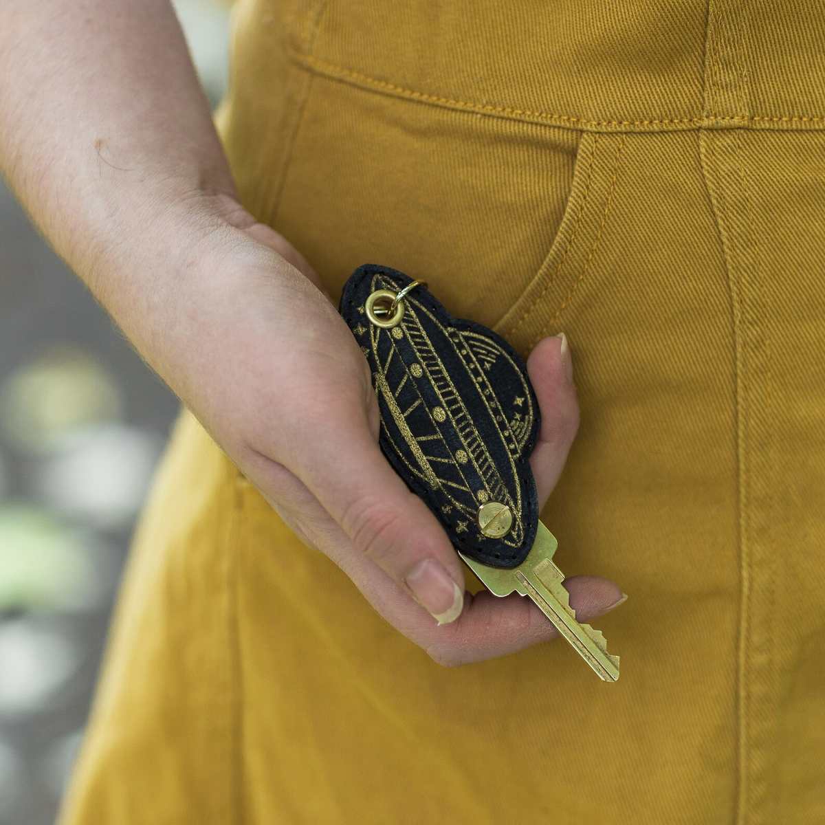 ufo key being held